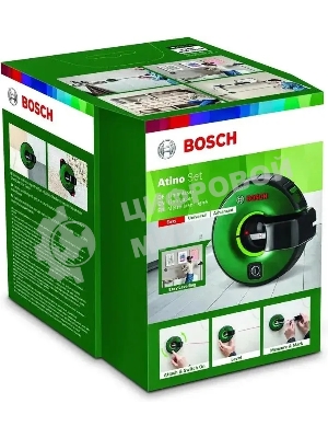 Нивелир лазерн. Bosch Atino 2кл.лаз. 650нм цв.луч. красный (0603663A00)