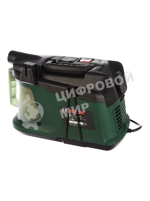 Строительный пылесос Bosch EasyVac3 зеленый, 170/700 Вт, уборка сухая, пылесборник контейнер, 2 л