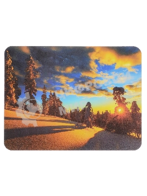 Коврик для мыши Buro BU-M10053 пластиковый, закат, 230 х 180 х 2 мм