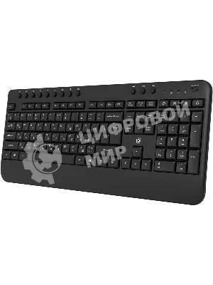 Клавиатура Oklick K257W беспроводная, радиоканал, чёрный