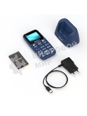 Мобильный телефон Maxvi B110ds синий