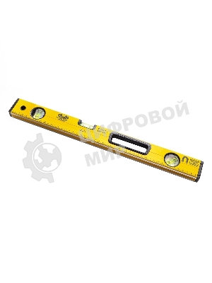 Строительный уровень Deli DL290500 500мм Алюминиевый сплав. Мягкая резина на обоих концах. Магнит для удобства эксплуатации. Измерение под углом 45°.