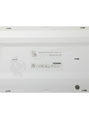 Клавиатура проводная A4Tech Bloody S510N USB белый