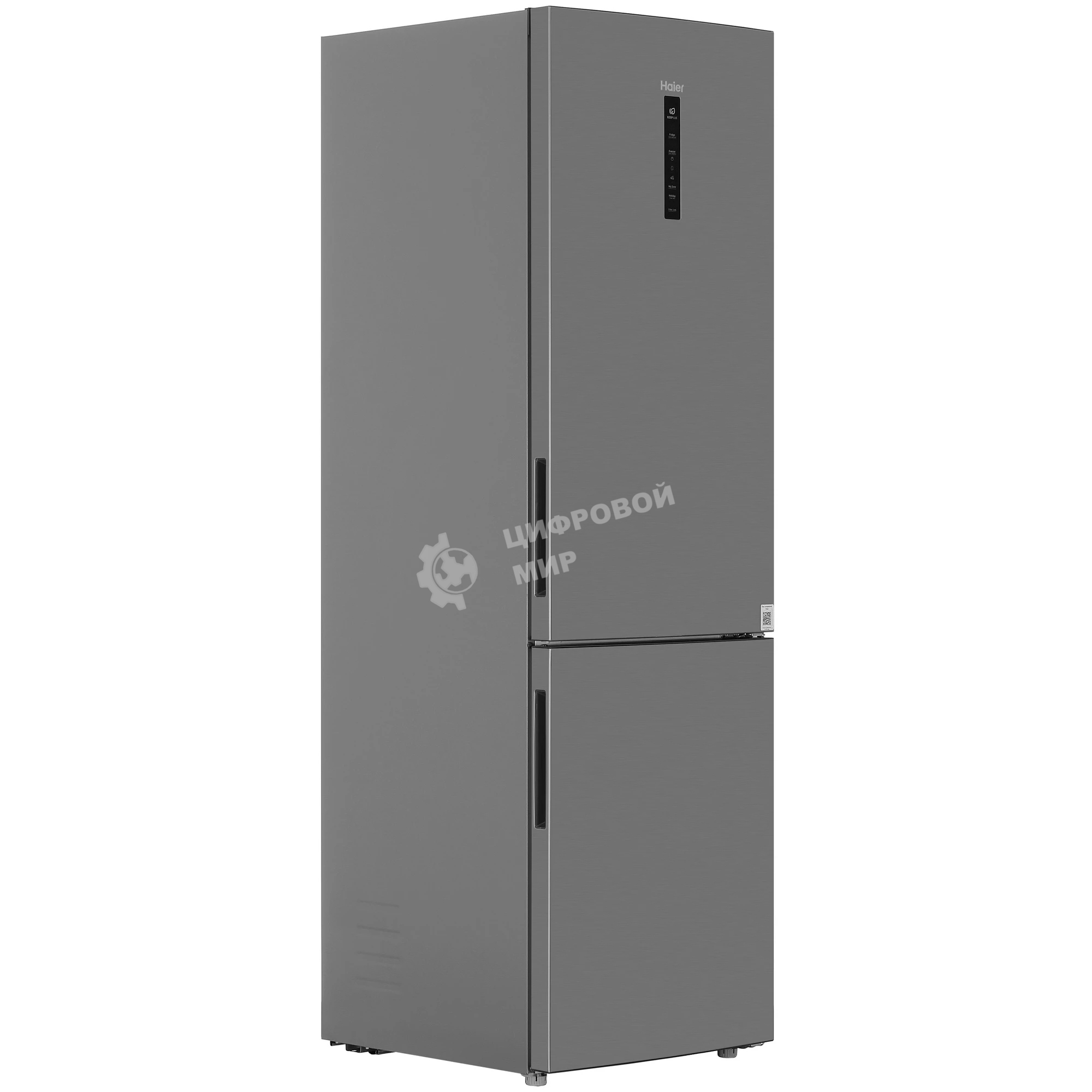 Холодильник Haier C4F640CXU1 нержавеющая сталь двухкамерный 285/115л морозилка снизу, No Frost