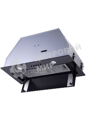 Вытяжка встраиваемая Maunfeld Trapeze 601GG черный, 60 см, 1150 куб. м/ч, 54 дБ