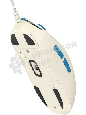 Мышь проводная A4Tech Bloody W72 Ultra Pixels Blue рисунок/бежевый/голубой, 20000 dpi, USB, кнопки - 7