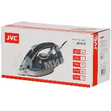 Утюг JVC JRI03 синий/серый, 2400 Вт, 20 +/- 5 г/мин, 120 г/мин, 300 мл