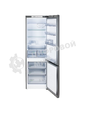 Холодильник Бирюса W6130 матовый графит двухкамерный 245/100л морозилка снизу