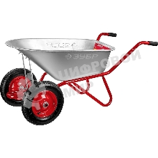 Тачка Зубр Т-21 садово-строительная двухколесная, 180 кг 39952