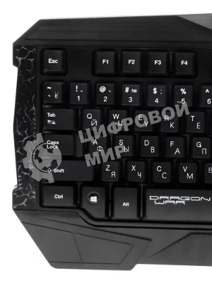 Комплект клавиатура+мышь Qumo Solaris проводной, USB, 2200 DPI, чёрный