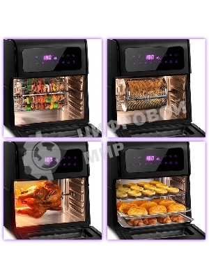 Аэрогриль Kitfort кт-2236 1800Вт черный