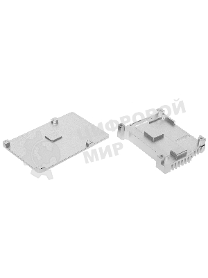 Корпус Qumo Aluminum case without fan, Raspberry Pi 3, silver(RS024)