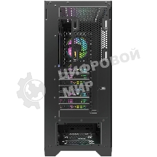Компьютерный корпус Forza FZ-G901 EATX Case, black, w/o psu,Tempered glass front panel, 2x3,5