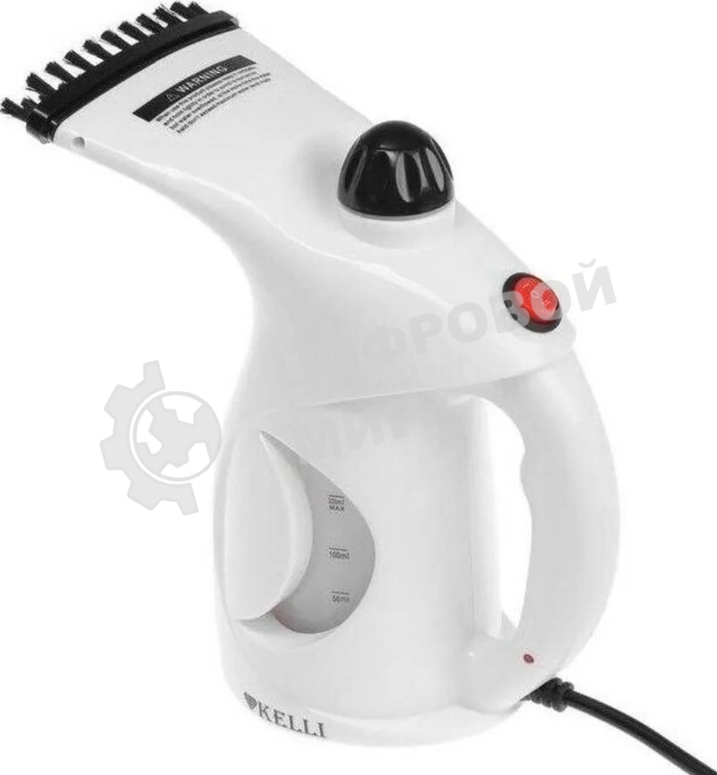 Отпариватель Kelli КL-316 белый, 1650 Вт, 20 г/мин, 250 мл