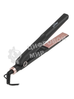 Выпрямитель для волос Atlanta ATH-6742 черный, 25 мм, 200 °C, 1 режим