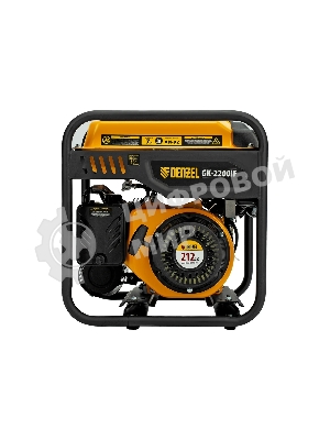 Электрогенератор бензиновый инверторный Denzel GK-2200iF, 2.2 кВт, 95 дБ, 27 кг