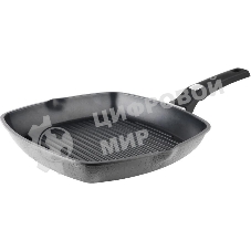 Сковорода-гриль Rondell Escurion Grey RDA-1124, 28 см, без крышки, серый