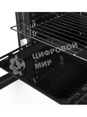 Духовой шкаф электрический встраиваемый LEX EDM 073 BL черный