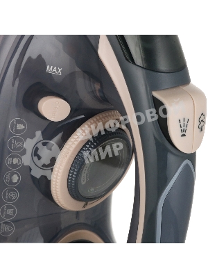 Утюг JVC JRI03 синий/серый, 2400 Вт, 20 +/- 5 г/мин, 120 г/мин, 300 мл