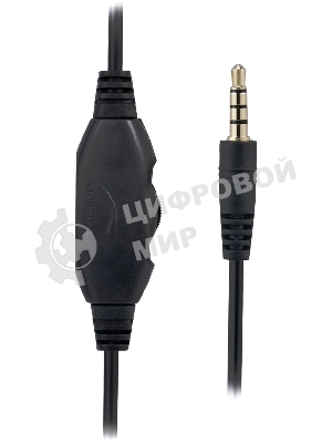 Гарнитура Ritmix RH-544M чёрный, проводная, 3.5 мм