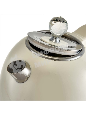 Чайник электрический Delta LUX DE-1018 (1,7 л. металл/пластик) белый