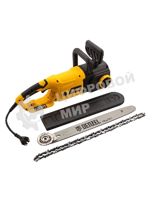 Пила цепная электрическая Denzel EDS-2000, 2кВт, продольная, шина 40 см, шаг 3/8, паз 1,3мм, 56зв