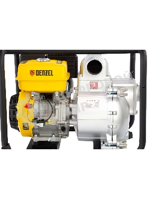 Мотопомпа бензиновая Denzel PX-80D для грязной воды, 15 л.с., 3