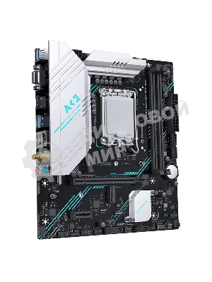 Материнская плата Maxsun B760M GAMING WIFI ACE, LGA 1700, Intel B760, 2xDDR5, 3xSATA, 2xM.2, 1xPCI-E 4.0 x16, 1xPCI-E x1, 1xHDMI, 1xVGA, 1x 1Gb LAN, 2xUSB 2.0, 4xUSB 3.2 Gen1, 7.1, mATX