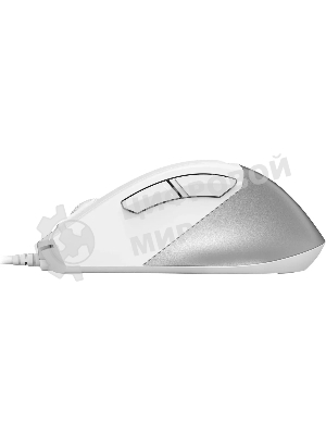 Мышь проводная A4Tech Fstyler FM45S Air белый/серебристый, 2400 dpi, USB, кнопки - 7