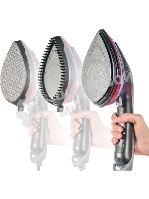 Отпариватель Bort Steam PowerPlus черный/голубой, 1300 Вт, 25 г/мин, 140 мл