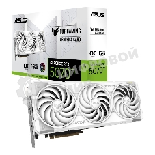 Видеокарта ASUS TUF-RTX5070TI-O16G-WHITEGAMING белый