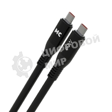 Дата-кабель MORE CHOICE (4620202554543) K83aa 2м USB 3.0A PD 60W для Type-C Type-C- 2м, черный