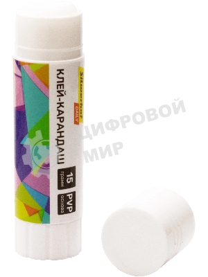 Клей-карандаш Silwerhof Daily 15гр ПВП блистер (упаковка:3шт)