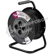Удлинитель на катушке Defender ExtR2G-01-30 6А, 30 м, б/з - катушка