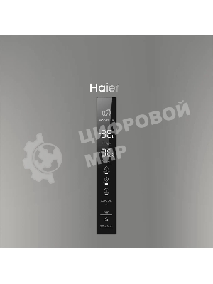 Холодильник Haier C2F620CFU1 серебристый двухкамерный 278/108л морозилка снизу, No Frost