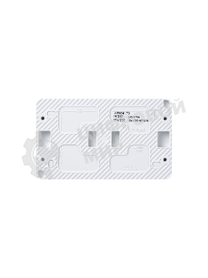 Блок ОП AtlasDesign Profi54 розетка 16А 250В с заземл. защ. шторки + 1-кл. выключатель 10А IP54 бел. SchE