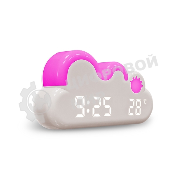 Радиочасы с будильником SOUNDMAX SM-7000U белый