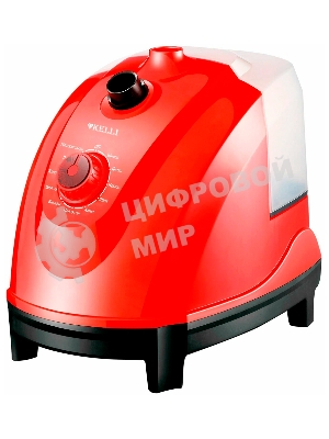 Отпариватель Kelli КL-821 красный, 2800 Вт, 90 г/мин, 2000 мл