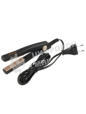 Щипцы для завивки волос Centek CT-2026 черный/золотистый, 12 мм, 200 °C, 1 режим