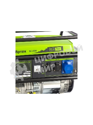 Электрогенератор бензиновый Сибртех БС-6500, 5.5 кВт, 95 дБ, 71.5 кг