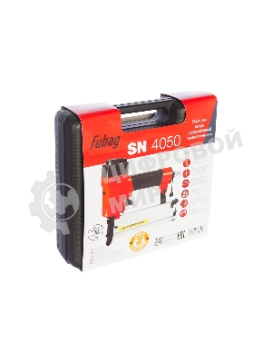 Пистолет FUBAG SN4050гвоздескобозабивной гвоздь 15-50мм скоба 16-40мм ширина скобы 5-7мм 1.05х1.2