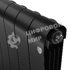Радиатор биметаллический Royal Thermo Infinity 500 Noir Sable VR80 - 8 секц.