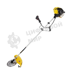 Триммер бензиновый Denzel DTL-52, 52 см3, неразъемная штанга, состоит из 2 частей