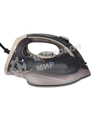 Утюг JVC JRI03 синий/серый, 2400 Вт, 20 +/- 5 г/мин, 120 г/мин, 300 мл