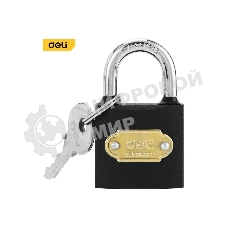 Замок навесной Deli DL508901 стальной, 32мм