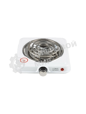 Плита настольная электрическая Homestar HS-1107, 1 конф, белый, ТЭН
