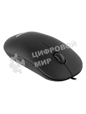 Мышь проводная Acer OMW122 черный, 1200 dpi, USB, кнопки - 3