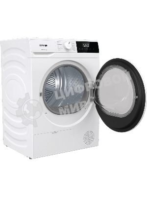 Сушильная машина Gorenje DHNE82/C белый, 8 кг, сушка - тепловой насос, программ - 15, 59.5 x 84.5 x 58 см