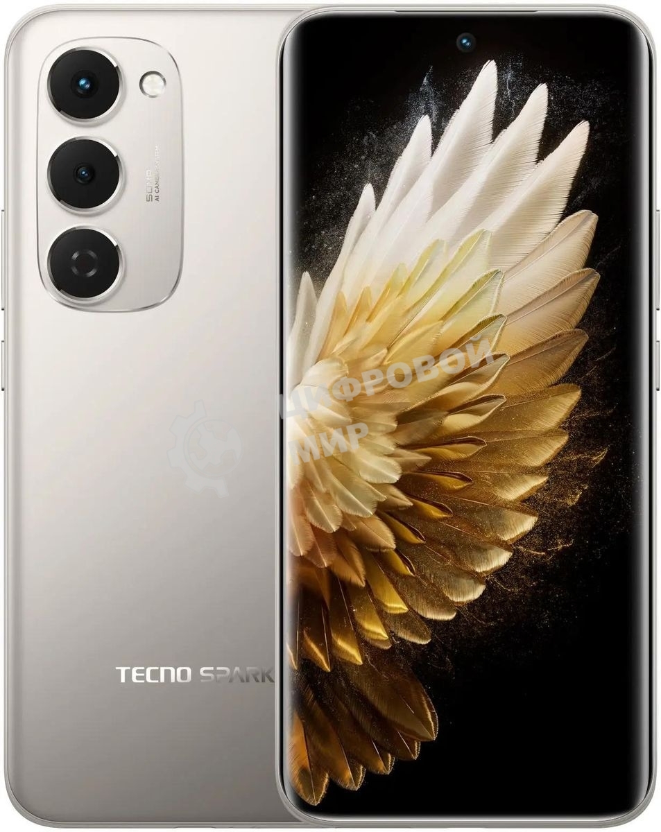 Смартфон Tecno Spark 40 Pro+ 8/256Gb титан