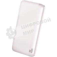 Портативный аккумулятор AKSBERRY (6900288200014) E103 Infinity 10000 mAh (белый)